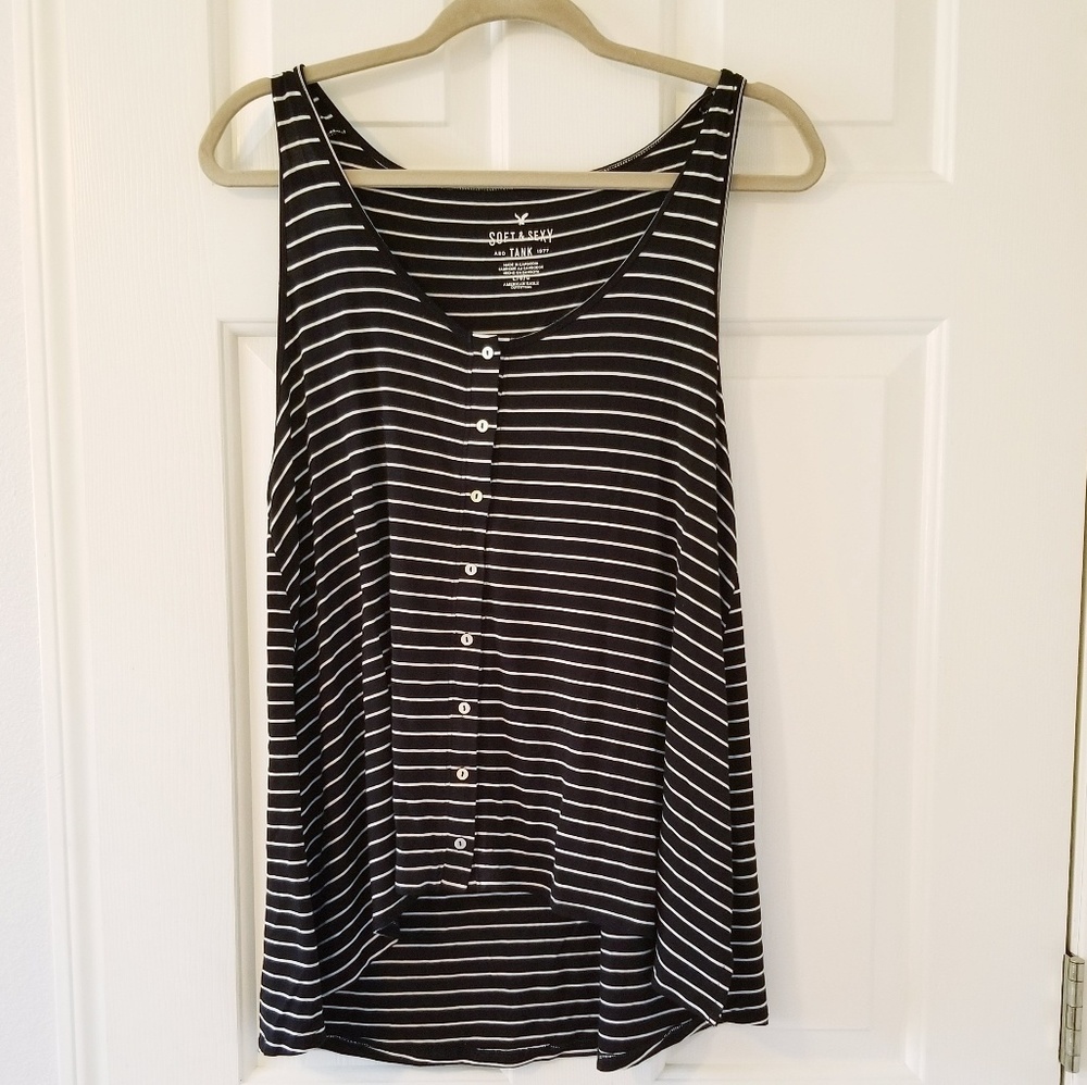 AEO Soft & Sexy Striped Tank